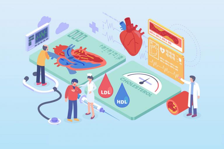 High cholesterol can increase your risk of heart attack and stroke. That’s why it’s important to have your cholesterol checked regularly."