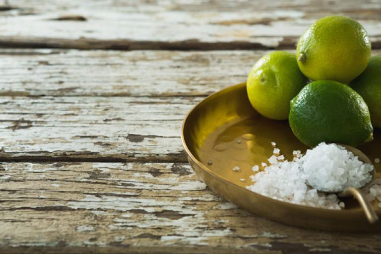 salt plays a role in high blood pressure.